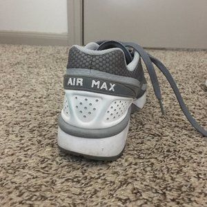 Nike Air Max, gray and sliver mesh, Size 11.5